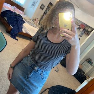 Petite striped T-shirt